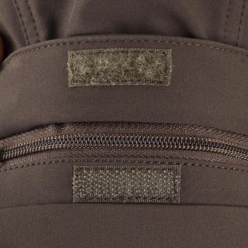 Куртка чоловіча для полювання Solognac 500 зі софтшелу 8394398 M коричнева (2315534_Solognac) | Фото 3