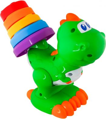 Купить игрушку музыкальную и развивающую Двомовна розвиваюча іграшка KIDDI SMART ДИНОЗАВРИК КВІТНОГРАЙ (українська та англ.) (4279T-KS) | Фото 7