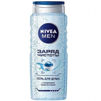 NIVEA Men Заряд чистоти чоловічий з очищаючими мікрочастинками 500 мл (4005900420220) | Фото 1