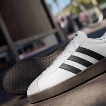 Кеди жіночі ADIDAS Vl Court Base ID3714 37 1/3 (4.5 UK) білі/чорні (4067886714274) | Фото 6