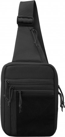 Купить туристический рюкзак Сумка-слінг 2Е Tactical, кобура зі швидким відкриванням, 6 відсіків, чорна (2E-TSBHQO6C-BK) | Фото 7