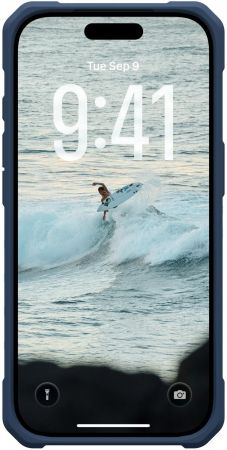 Чохол+ремінець UAG для APPLE iPhone 17 Pro Pathfinder Clear MagSafe Bundle Blues Lanyard | Фото 15