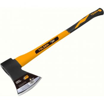 Сокира універсальна TOLSEN руків'я скловолокно 80см 1250г (25051) Сокира універсальна TOLSEN руків'я скловолокно 80см 1250г (25051) | Фото 1