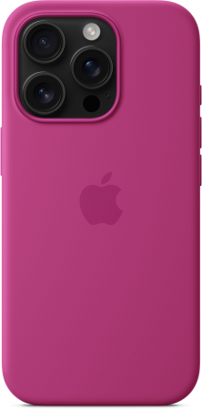 Чохол APPLE для iPhone 16 Pro Silicone Case with MagSafe Fuchsia (MYYN3ZM/A) Чохол APPLE для iPhone 16 Pro Silicone Case with MagSafe Fuchsia (MYYN3ZM/A) | Фото 3