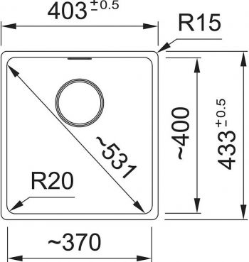 Мийка кухонна FRANKE Maris MRG 110-37, сірий сланець (125.0716.701) | Фото 2