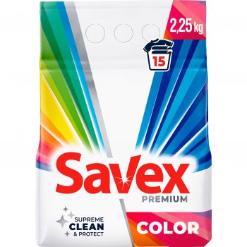 Пральний порошок Savex Premium Color 2.25 кг (3800024047893) | Фото 1