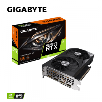 Відеокарта GIGABYTE GeForce RTX 3060 12GB GDDR6 WINDFORCE OC (GV-N3060WF2OC-12GD) Відеокарта GIGABYTE GeForce RTX 3060 12GB GDDR6 WINDFORCE OC (GV-N3060WF2OC-12GD) | Фото 9