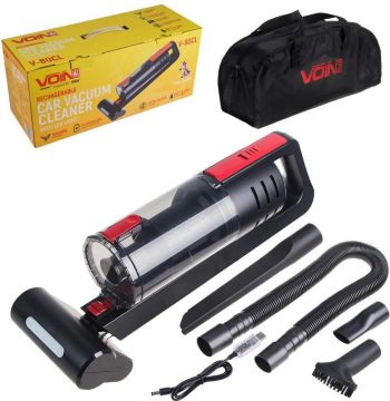 Автомобільний пилосос Voin АКБ-3х2000mAh з LED підсвічуванням 100Вт (V-80CL) | Фото 9