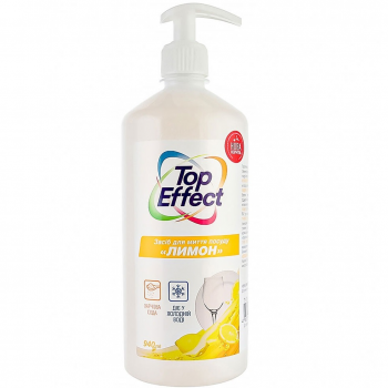 Засіб для миття посуду TopEffect Лимон 940 мл (4820255111551) Засіб для миття посуду TopEffect Лимон 940 мл (4820255111551) | Фото 1