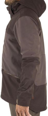 Куртка чоловіча для полювання Solognac 500 зі софтшелу 8394398 M коричнева (2315534_Solognac) | Фото 13