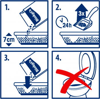 Наповнювач для котячого туалету Biokat's CLASSIC (3in1) 18л (4002064613789) Наповнювач для котячого туалету Biokat's CLASSIC (3in1) 18л (4002064613789) | Фото 6