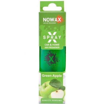 Ароматизатор повітря Nowax із розпилювачем X Spray – Green Apple 50мл. (NX07603) | Фото 1