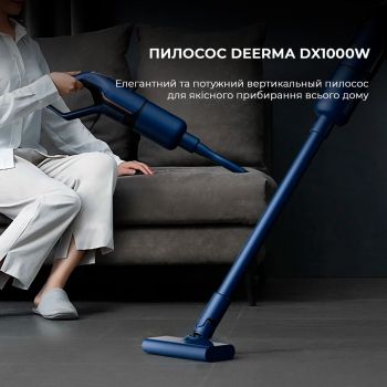 Пилосос без мішка Deerma Vacuum Cleaner Blue (DX1000W) Пилосос без мішка Deerma Vacuum Cleaner Blue (DX1000W) | Фото 5