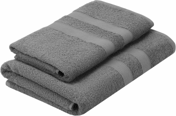 Набір махрових рушників Ardesto Splendid 50х90см, 70х140см, 2шт, темно сірий (ART2359DG) | Фото 4