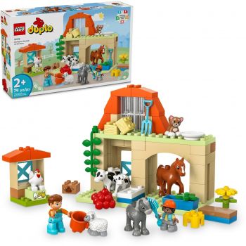 Купить конструктор Конструктор LEGO DUPLO Догляд за тваринами на фермі (10416) | Фото 1