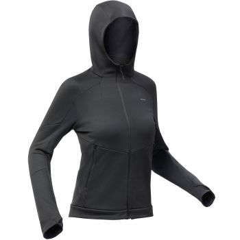 Флісова кофта жіноча для туризму Quechua MH520 8649068 S чорна (4333266_Quechua) Флісова кофта жіноча для туризму Quechua MH520 8649068 S чорна (4333266_Quechua) | Фото 1