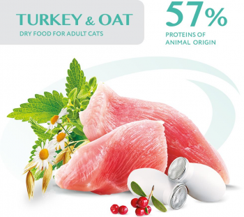 Сухий корм Optimeal для стерилізованих кішок з індичкою та вівсом 1.5 кг (B1800601) | Фото 7