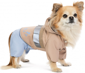 Дощовик для собак Pet Fashion Tina розмір М бежевий (4823082435173) | Фото 9
