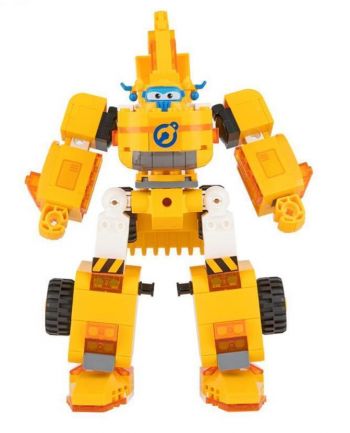 Super Wings Small Blocks 2-in-1 Buildable Transforming Vehicle Donnie, Донни (EU385007) | Фото 1