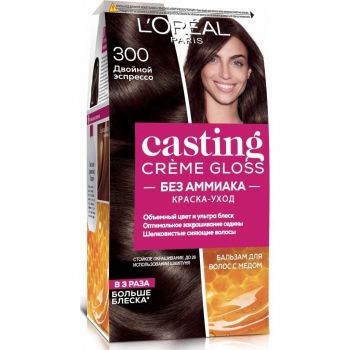 L'Oreal Paris Casting Creme Gloss 300 Подвійний еспресо (3600523327621) | Фото 1