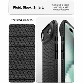 Чохол Spigen для APPLE iPhone Air Liquid Air Matte Black (ACS10302) | Фото 11