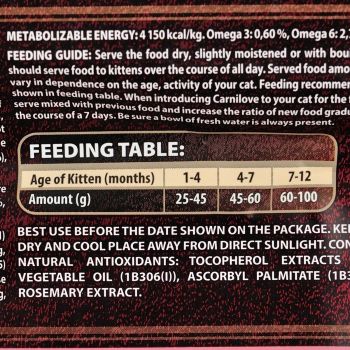 Сухий корм для кошенят Carnilove Salmon & Turkey Kitten з лососем та індичкою 2 кг (8595602512225) | Фото 4
