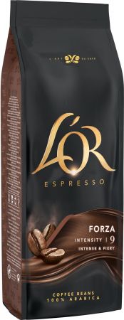 Кава L`OR зерна Espresso Forza, 500г, 100% арабіка (8711000324141) | Фото 2