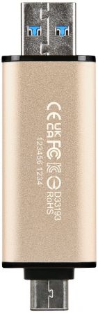 Transcend JetFlash USB 3.2+Type-C 930 Black R420/W400MB/s 256GB (TS256GJF930C) Transcend JetFlash USB 3.2+Type-C 930 Black R420/W400MB/s 256GB (TS256GJF930C) | Фото 4