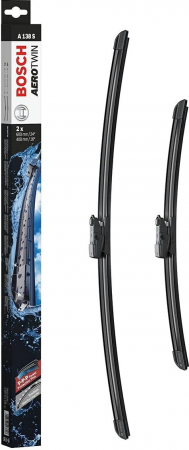Щітки склоочисника Bosch Aerotwin A138S безкаркасні 600мм/400мм 2шт (3397014138) (69581000827) | Фото 3