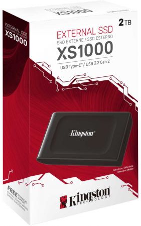 Портативний SSD KINGSTON XS1000 Portable 2000GB USB 3.2 Gen 2 (SXS1000/2000G) | Фото 8