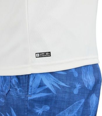 Футболка чоловіча для серфінга Olaian сонцезахисна 8752025 S біла | Фото 4