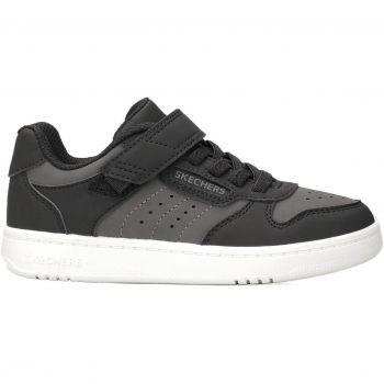 Кеди низькі підліткові для хлопчиків Skechers Quick Street 405652L BLK 33.5 (2 US) чорний(KK3648-20) Кеди низькі підліткові для хлопчиків Skechers Quick Street 405652L BLK 33.5 (2 US) чорний(KK3648-20) | Фото 1