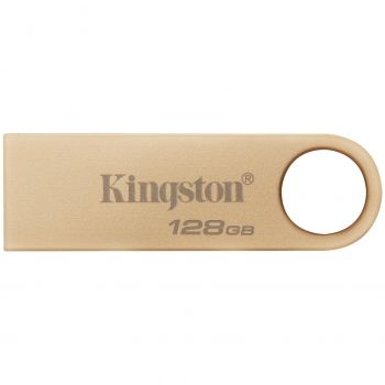 Накопичувач USB 3.2 Kingston 128GB Gen1 DT SE9 G3 Gold (DTSE9G3/128GB) | Фото 1