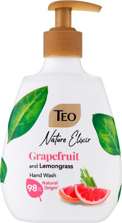 Мило рідке Teo Nature Elixir Grapefruit and Lemongrass 300 мл (3800024047756) | Фото 2