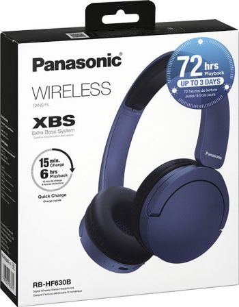 Навушники PANASONIC RB-HF630BG-A Blue | Фото 3
