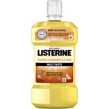 Ополіскувач для ротової порожнини LISTERINE Свіжість імбиру та лайма, 500мл (3574661562056) | Фото 1