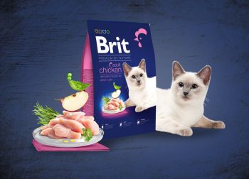 Сухий корм для дорослих кішок Brit Premium by Nature Cat Adult Chicken з куркою 1,5 кг (8595602553129) | Фото 2