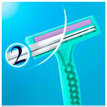 Бритва без змінних картриджів Gillette Venus Simply 2, 2шт (8700216143653) | Фото 4