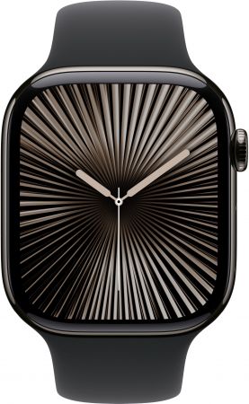 Смартгодинник APPLE Watch Series 10 GPS + Cellular 46mm Slate Titanium Case with Black Sport Band - S/M Смартгодинник APPLE Watch Series 10 GPS + Cellular 46mm Slate Titanium Case with Black Sport Band - S/M | Фото 2