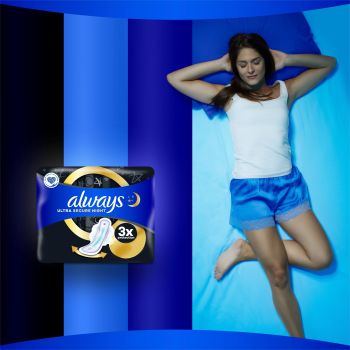 Купить средство женской гигиены Гігієнічні прокладки ALWAYS Ultra Secure Night Extra Розмір 5, 10 шт (8006540093849) | Фото 3