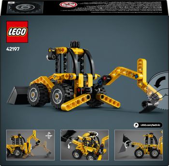 Купить конструктор Конструктор LEGO Technic Екскаватор-навантажувач (42197) | Фото 10