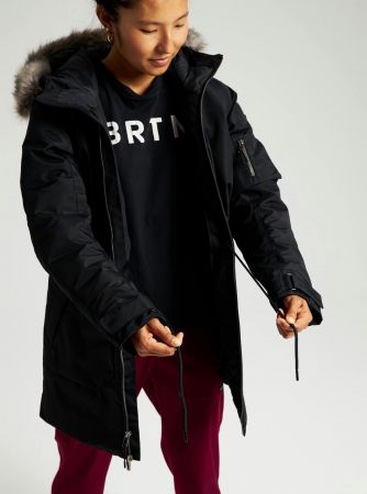 Парка Burton ( 226951 ) WB SAXTON PARKA 2024 TRUE BLACK S чорний (9010510103888) | Фото 5