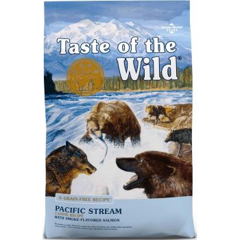 Сухий корм для собак усіх порід та віку Taste of the Wild Pacific Stream з копченим лососем 5.6 кг (9748-HT77) | Фото 1