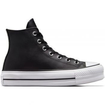 Кеди жіночі CONVERSE Chuck Taylor All Star Platform Leather 561675C 37 (6.5 US) чорні (888755795712) Кеди жіночі CONVERSE Chuck Taylor All Star Platform Leather 561675C 37 (6.5 US) чорні (888755795712) | Фото 1