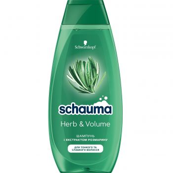 SCHAUMA Herb&Volume з екстрактом розмарину 400 мл (9000101647433) | Фото 1