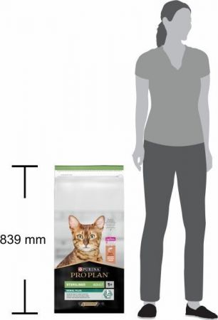 Сухий корм для стерилізованих котів Pro Plan Sterilised Adult 1+ Renal Plus з лососем 14кг (7613287887597) | Фото 8