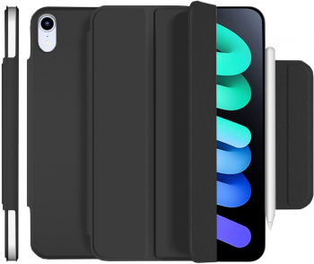 Чохол-книжка BeCover Magnetic Buckle для APPLE iPad mini 6 2021 Black (706824) | Фото 1