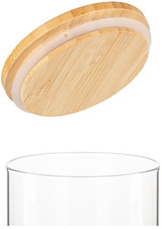 Банка для зберігання ARDESTO Fresh, кругла, 1300 мл (AR1313BLR) Банка для зберігання ARDESTO Fresh, кругла, 1300 мл (AR1313BLR) | Фото 2