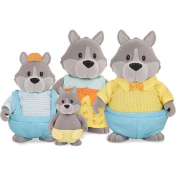 Набір фігурок Li'l Woodzeez Сім'я Вовків 4од (WZ6462) | Фото 1