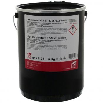 Мастило Febi Bilstein високотемпературне (Зелене) універсальне 5кг (41021045241) (28194) | Фото 1